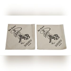 Vtg The Jaguar Gay Bar Cocktail Napkin Pair Santa Monica Boulevard CA 70s 80s LA